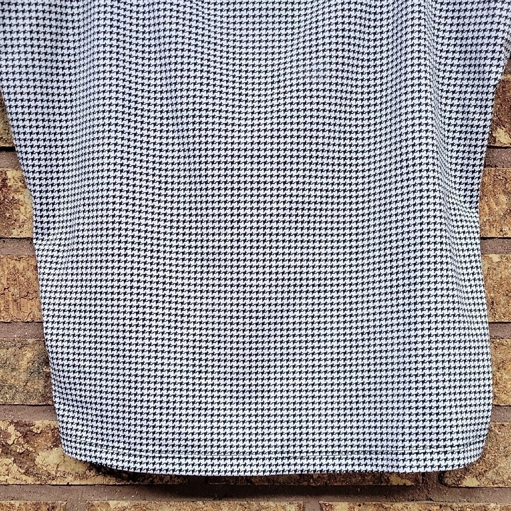 Lane Bryant Women's White & Black Checkered Tank Top Size 14/16W - Picture 5 of 7